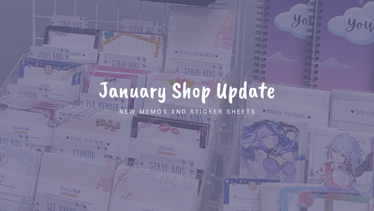 January Shop Update