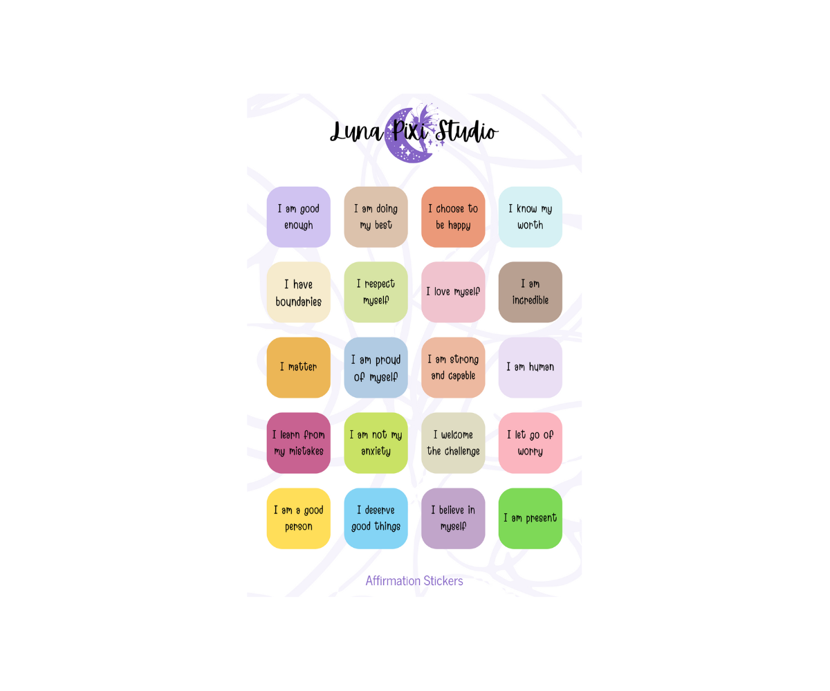 Affirmation Stickers