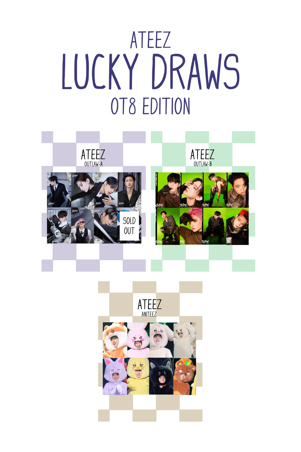 Ateez Lucky Draw