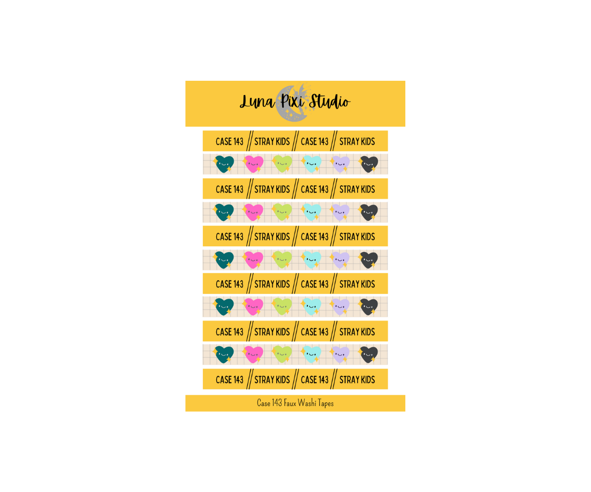 Case 143 Stickers