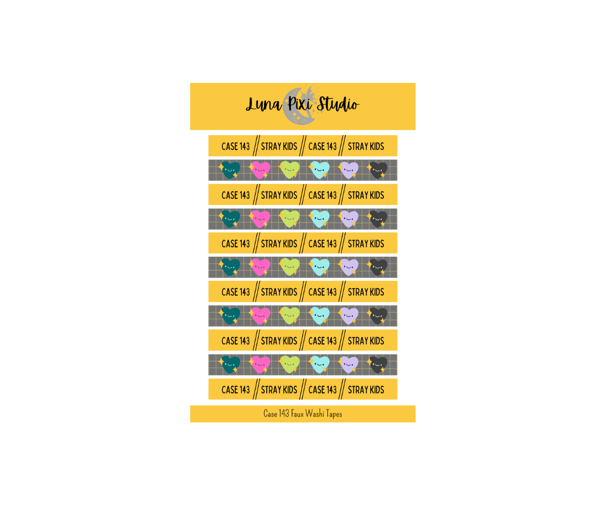 Case 143 Stickers