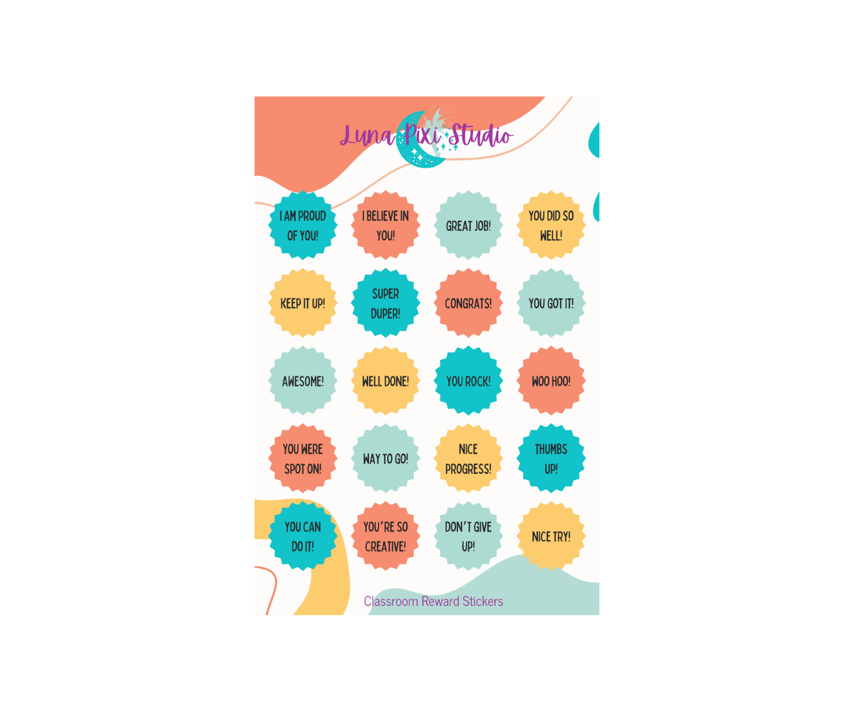 Classroom Reward Stickers