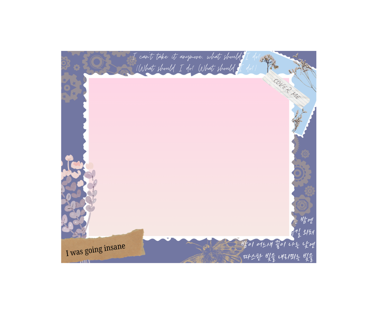 light purple cover me memo