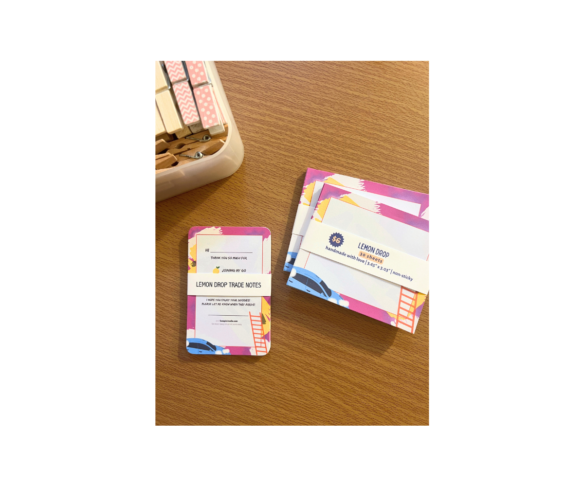 Lemon Drop Trading Notecards