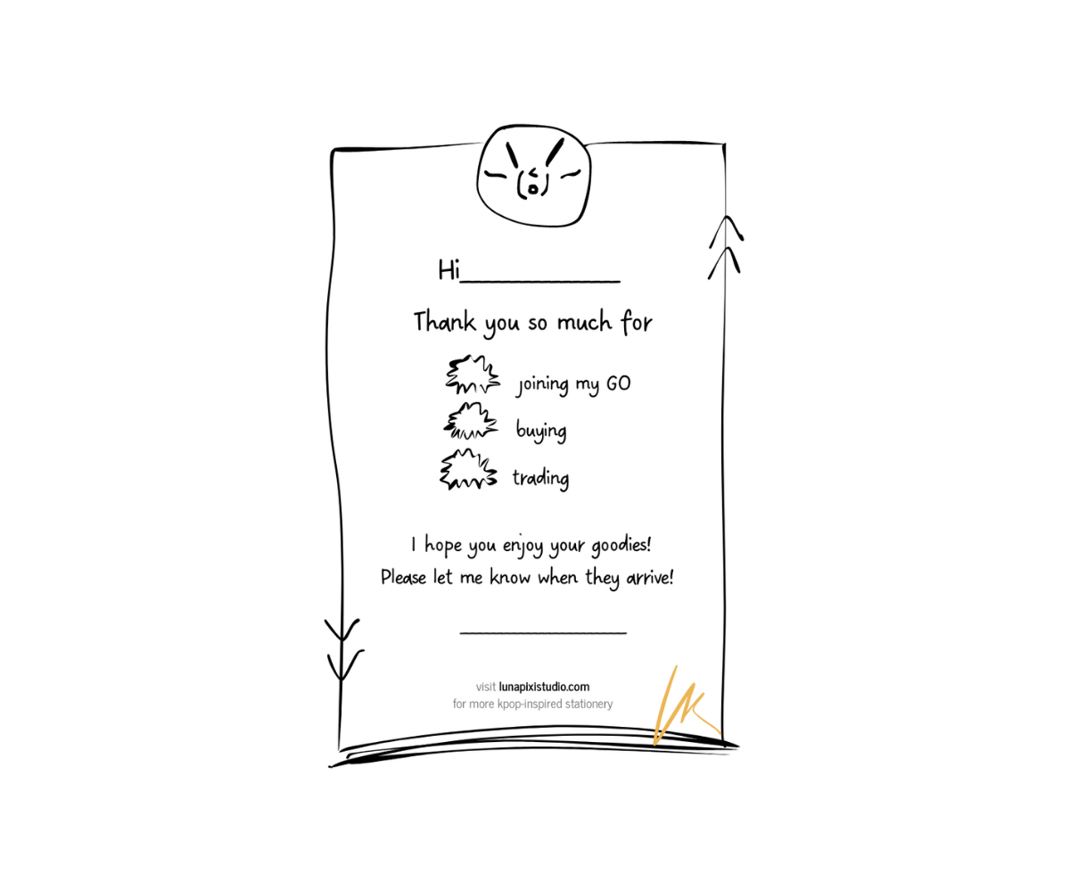 Jureumi PC Trading Notecards