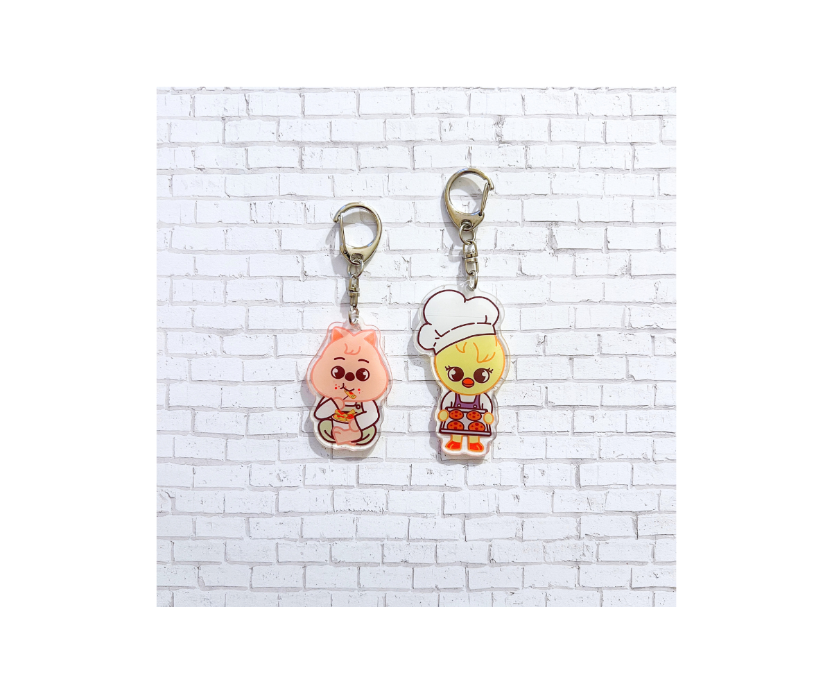 Skzoo Bake and Bite Duo Keychains