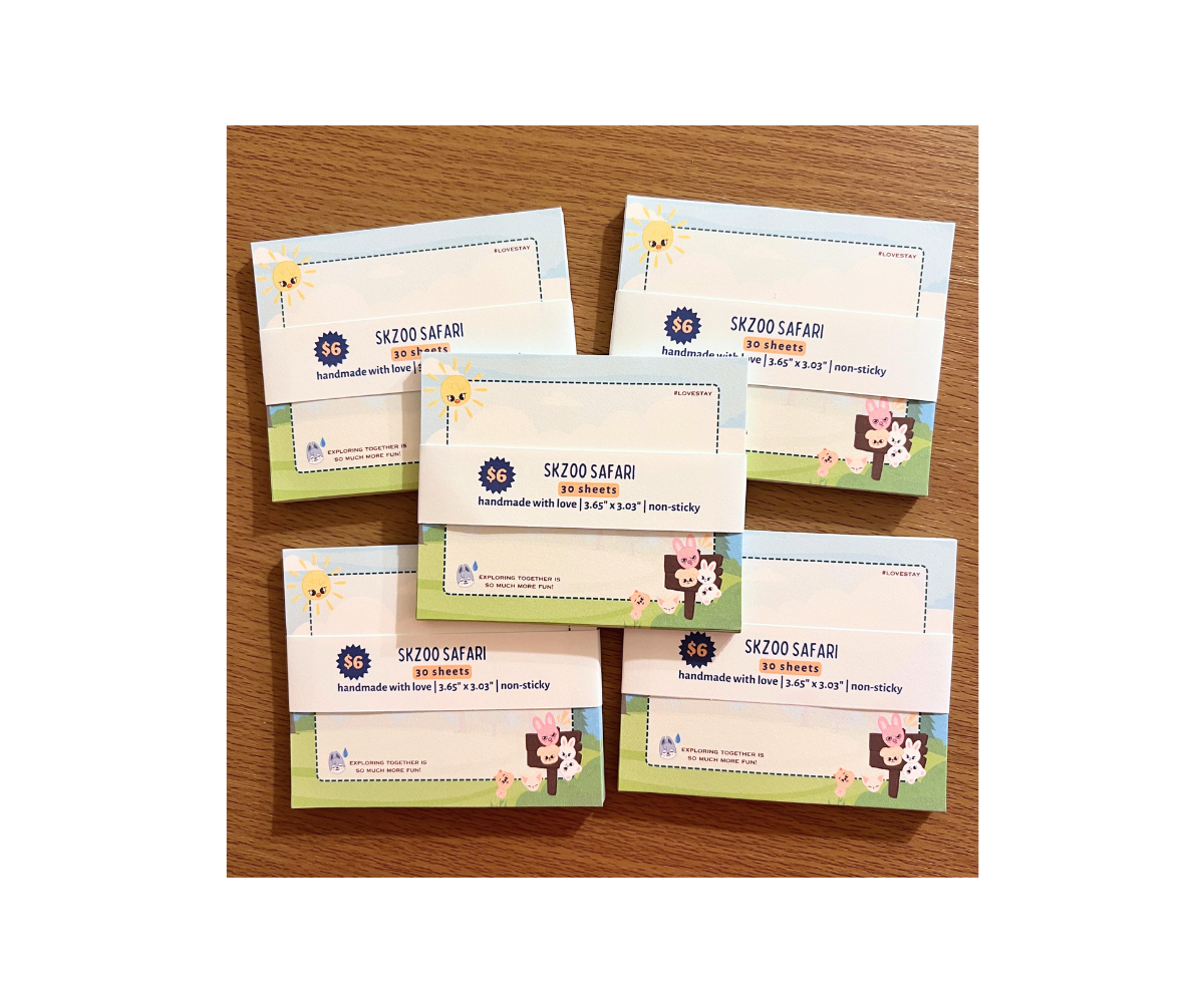 Skzoo Safari Memo