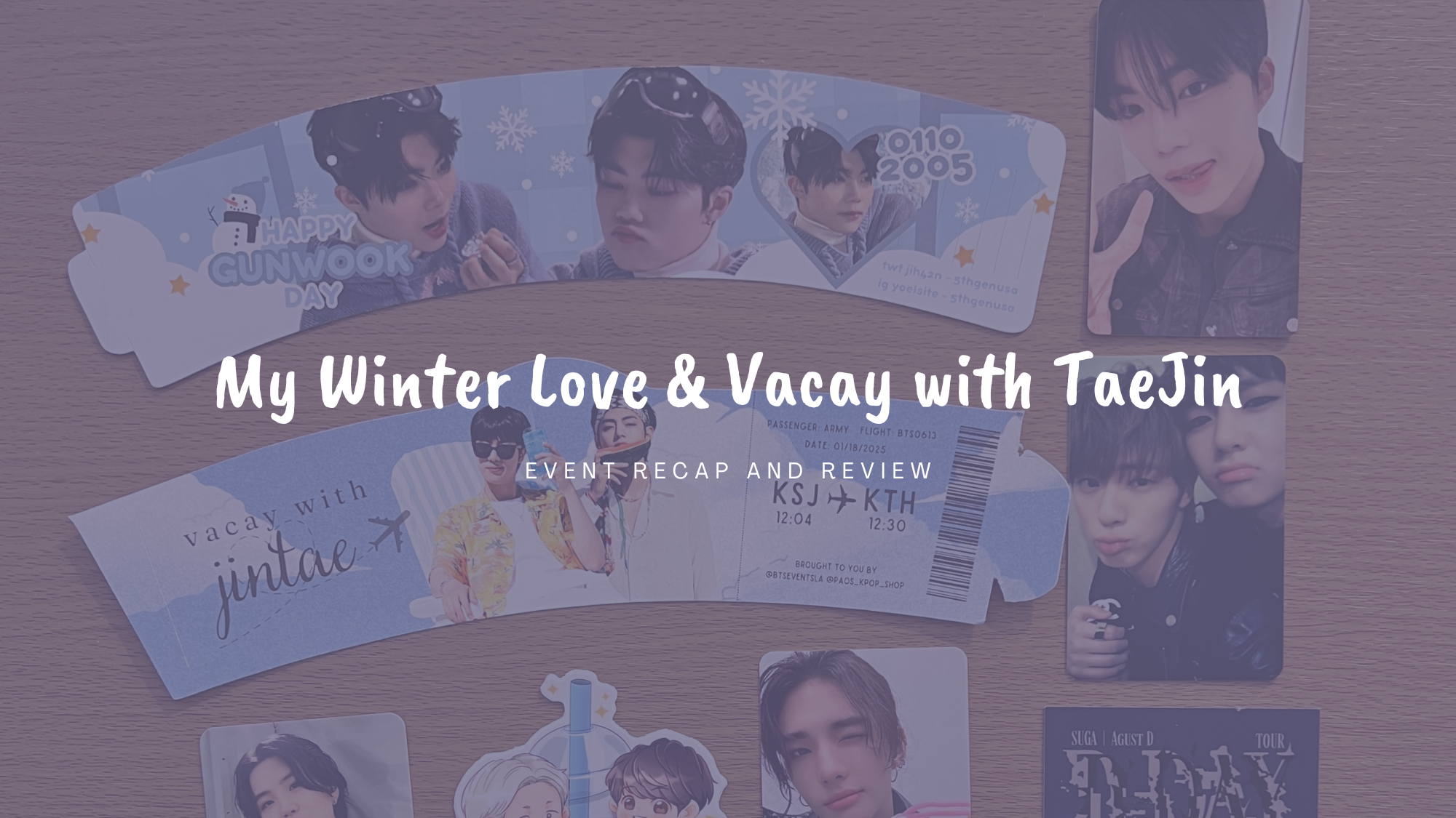 Event Recap: My Winter Love & Vacay with TaeJin