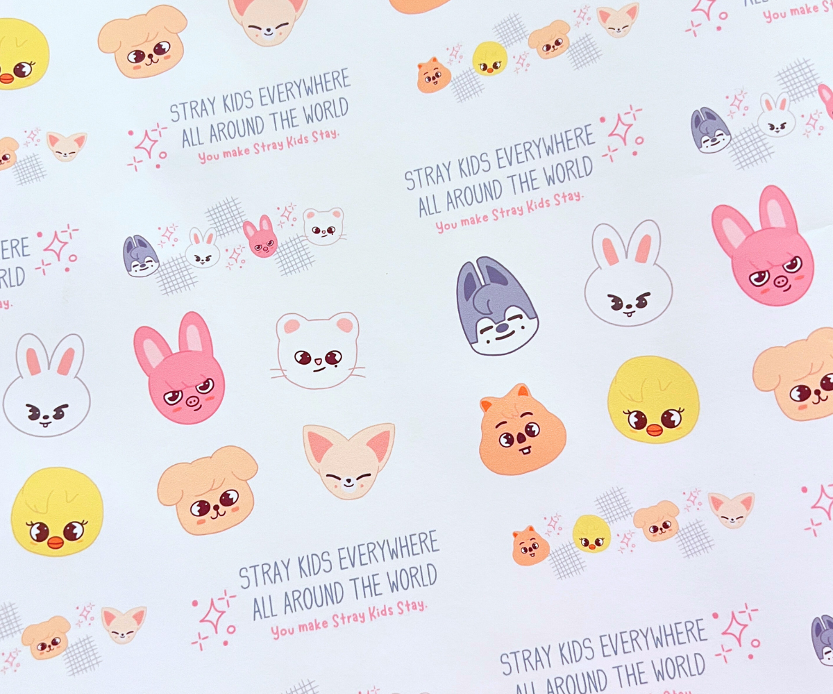 Skzoo Wrapping Paper