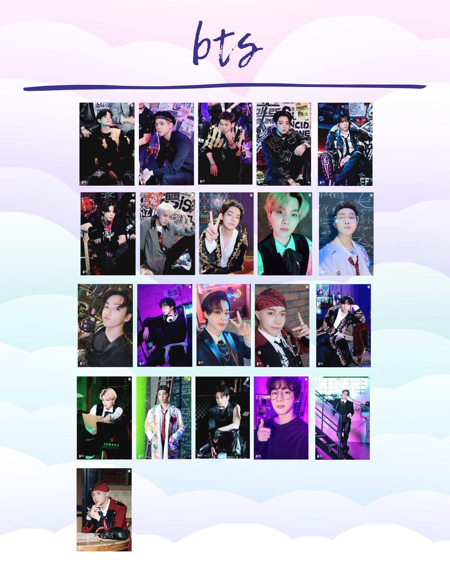 bts lucky draw 2022 seasons greetings concept