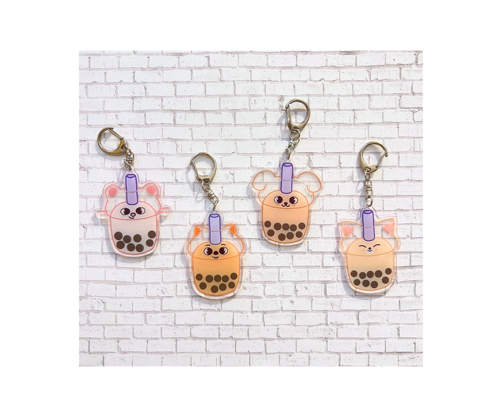Skzoo Boba Keychain