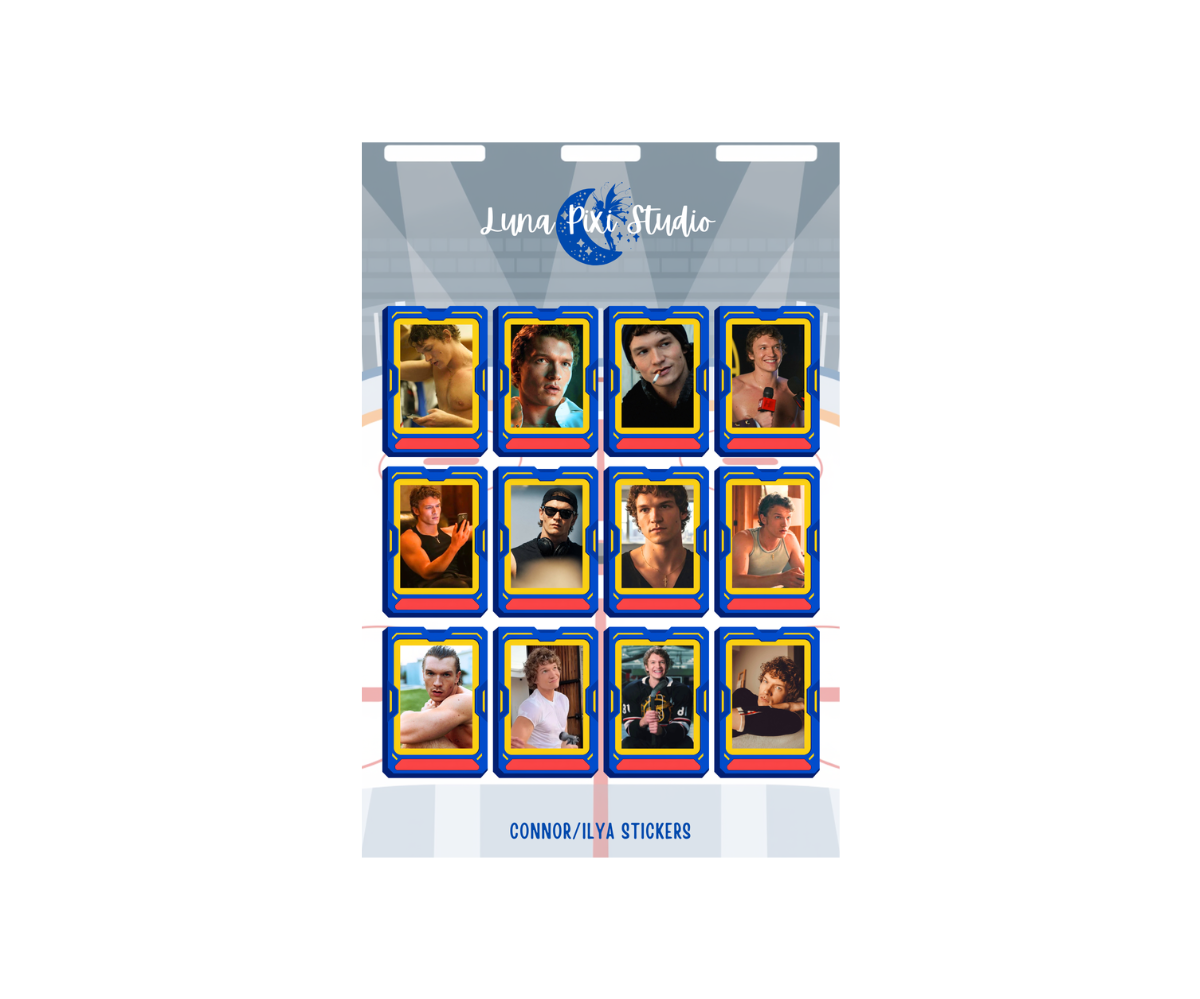 Heated Rivalry Sticker Sheet