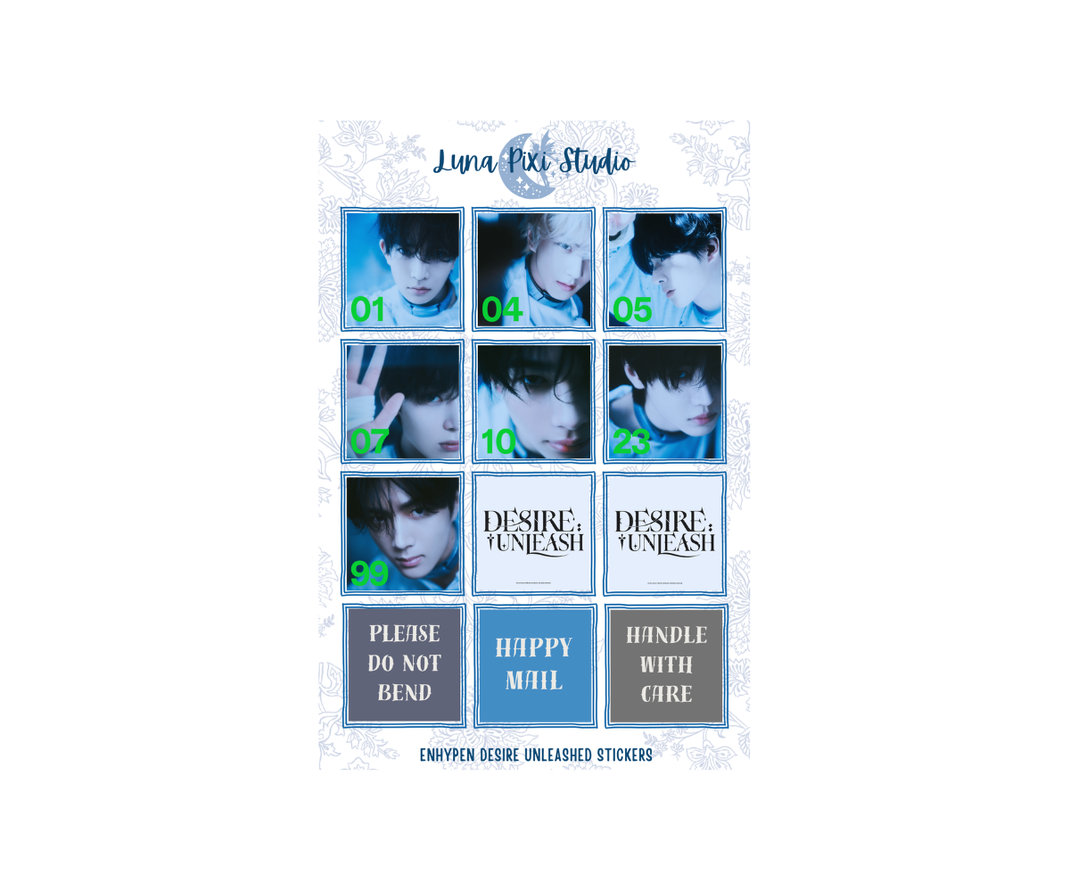 Desire Unleashed Stickers