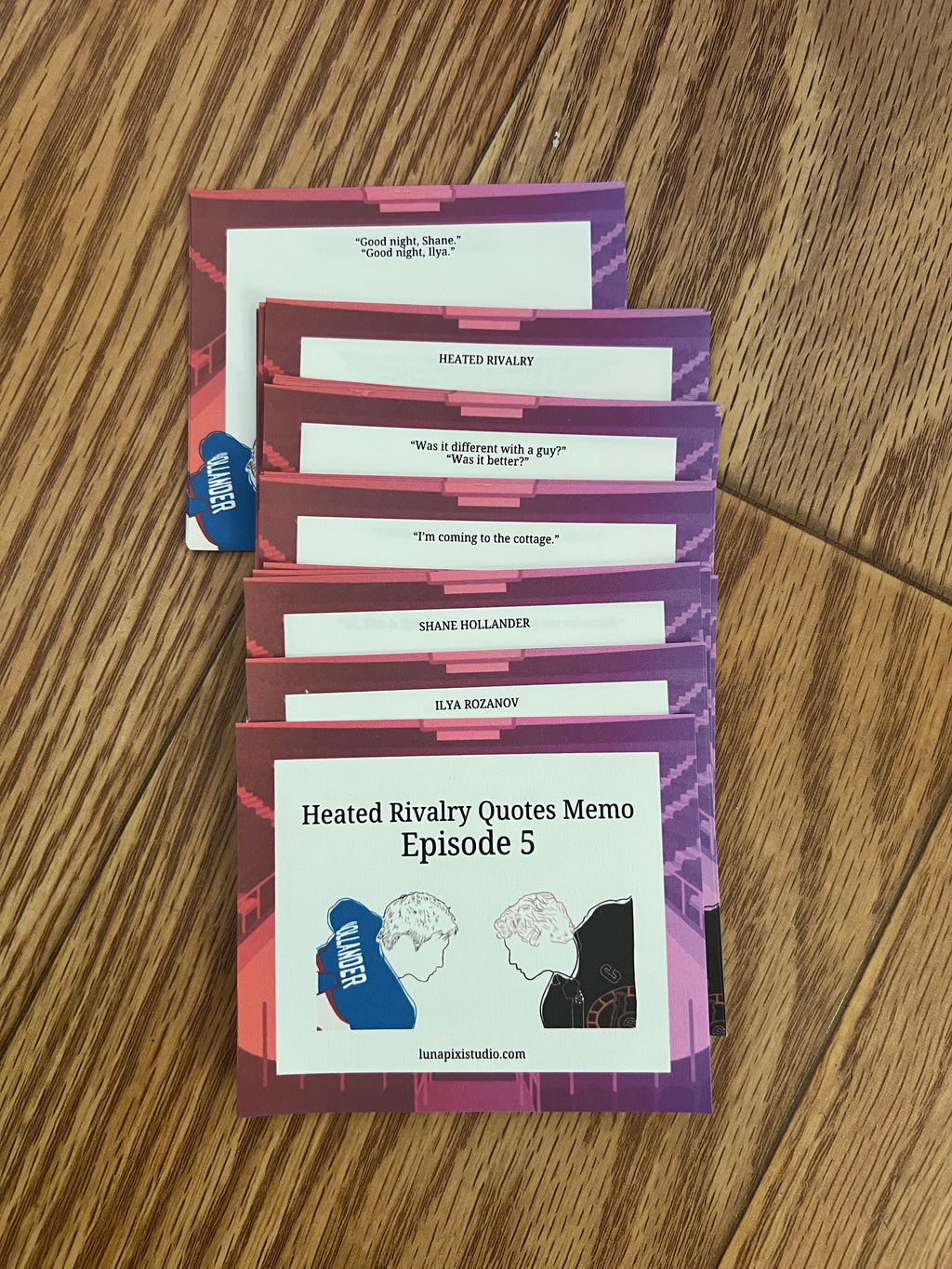 Heated Rivalry Quotes Memo