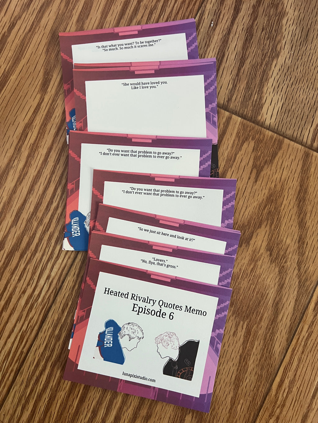 Heated Rivalry Quotes Memo