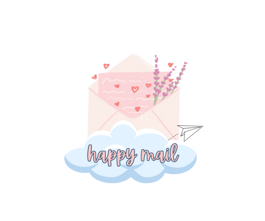 Happy Mail Sticker Flake