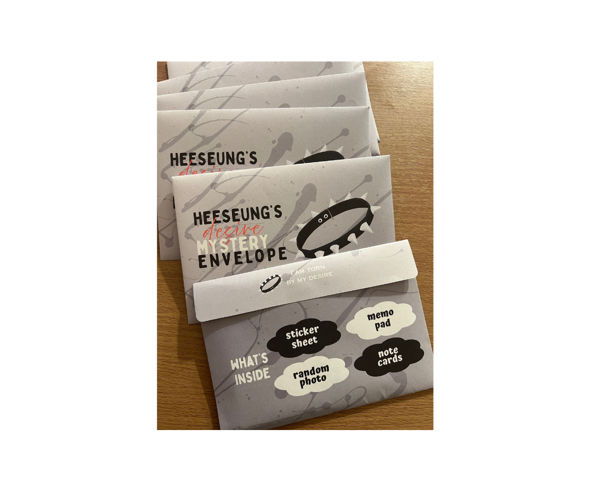 Heeseung's Desire Mystery Envelope