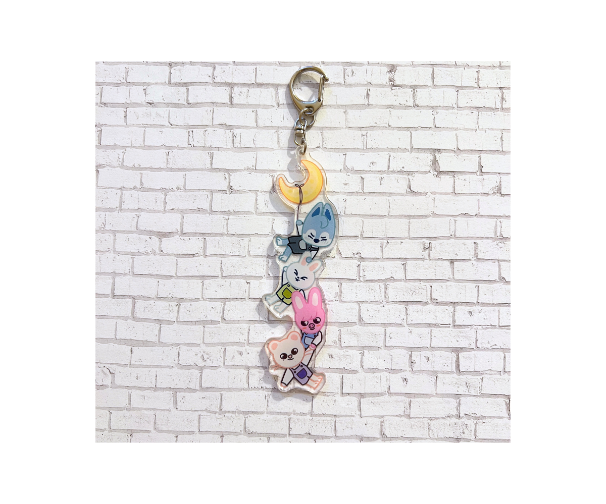 Floating Balloon Skzoo Keychain