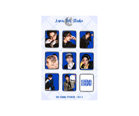 SKZ Karma Stickers
