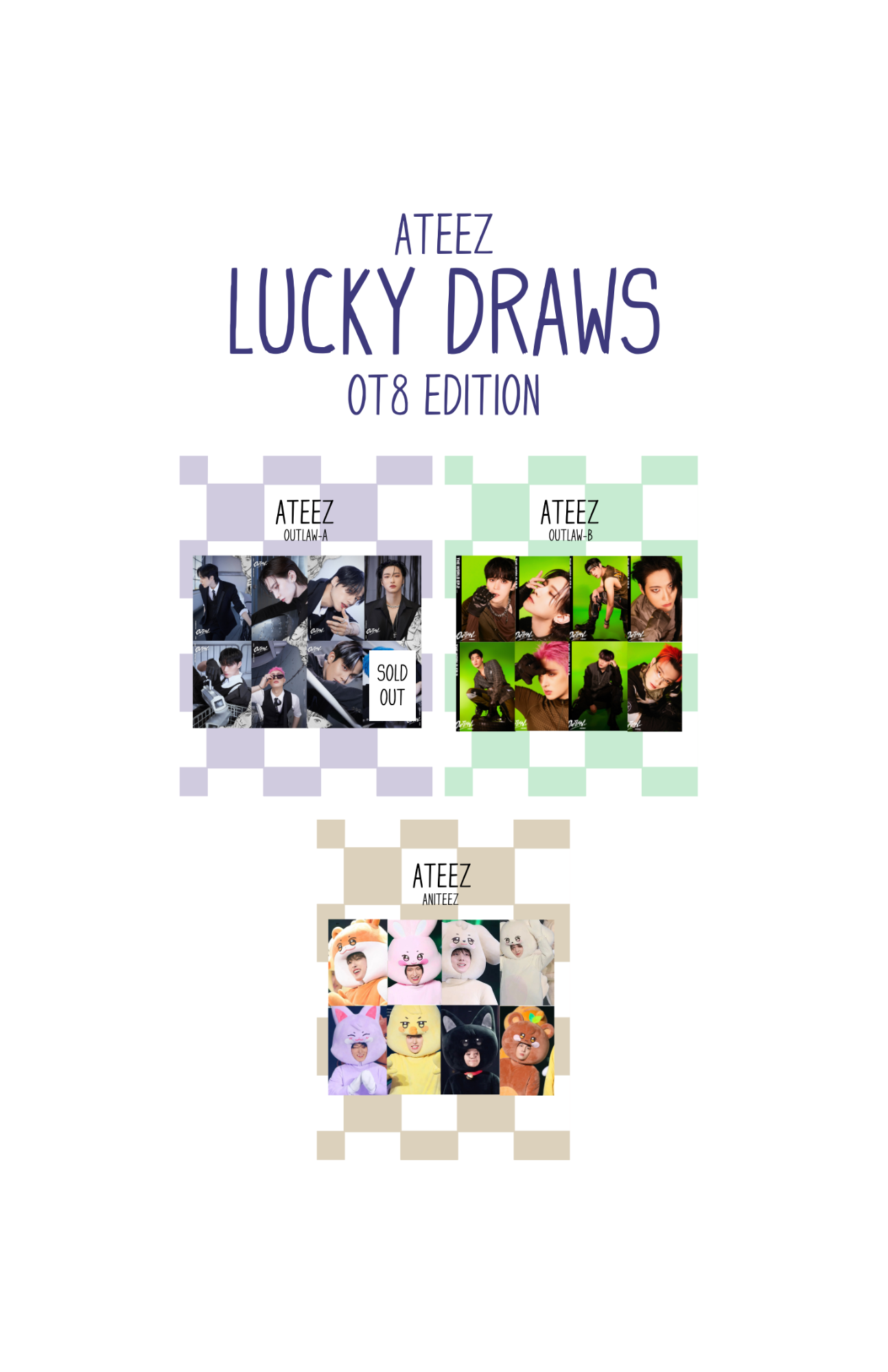 Ateez Lucky Draw