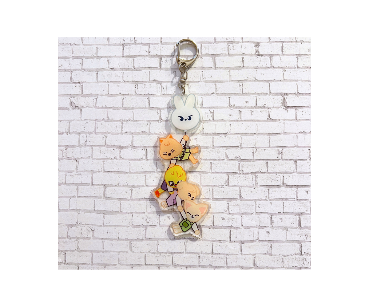 Floating Balloon Skzoo Keychain
