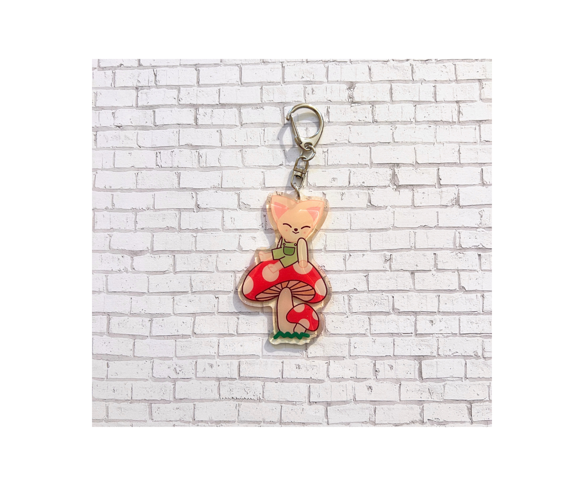 Skzoo Mushroom Keychain (B-grade)