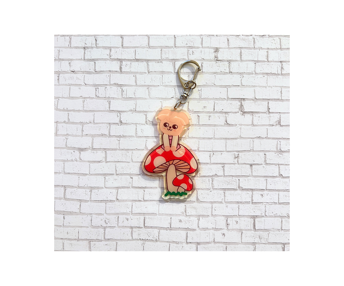 Skzoo Mushroom Keychain (B-grade)