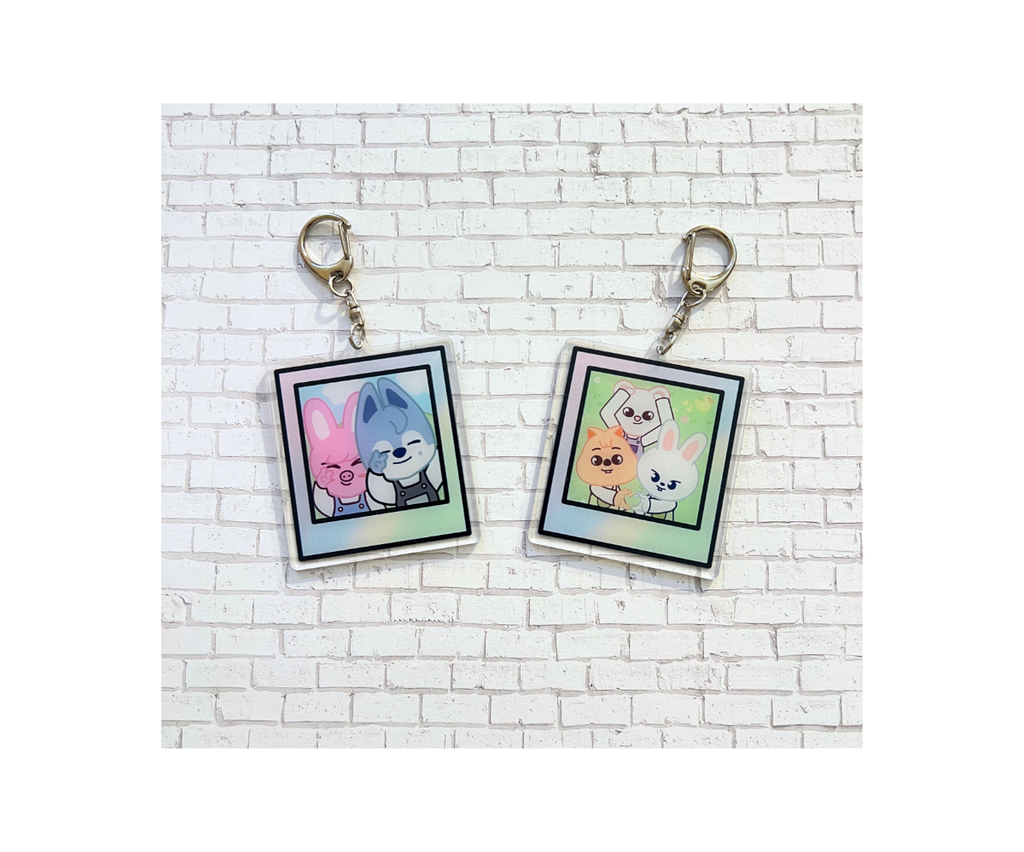 Skzoo Polaroid Style Keychain