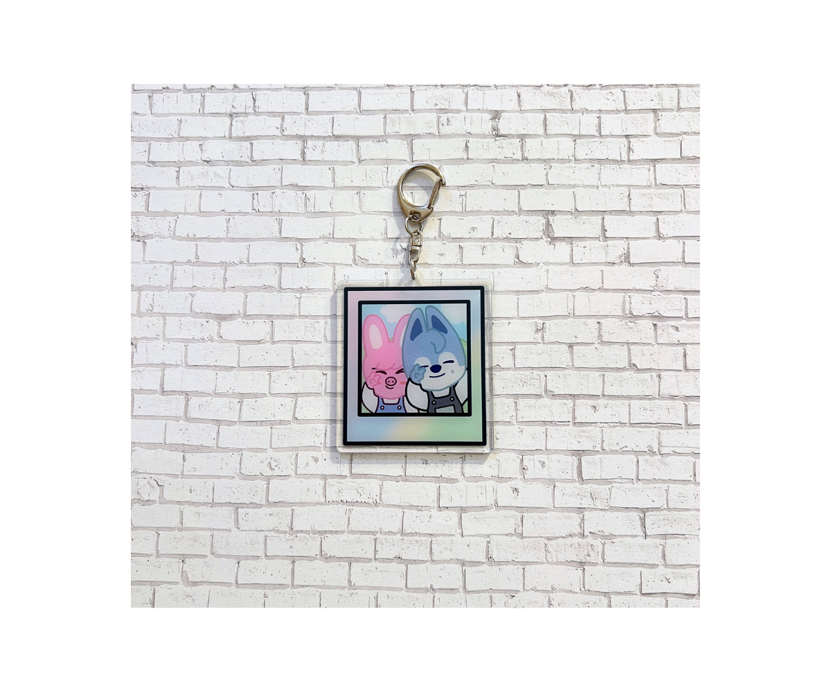 Skzoo Polaroid Style Keychain