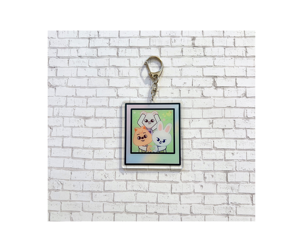 Skzoo Polaroid Style Keychain