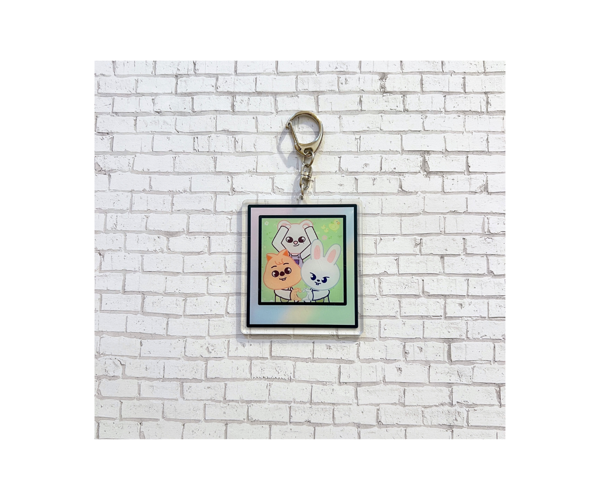 Skzoo Polaroid Style Keychain