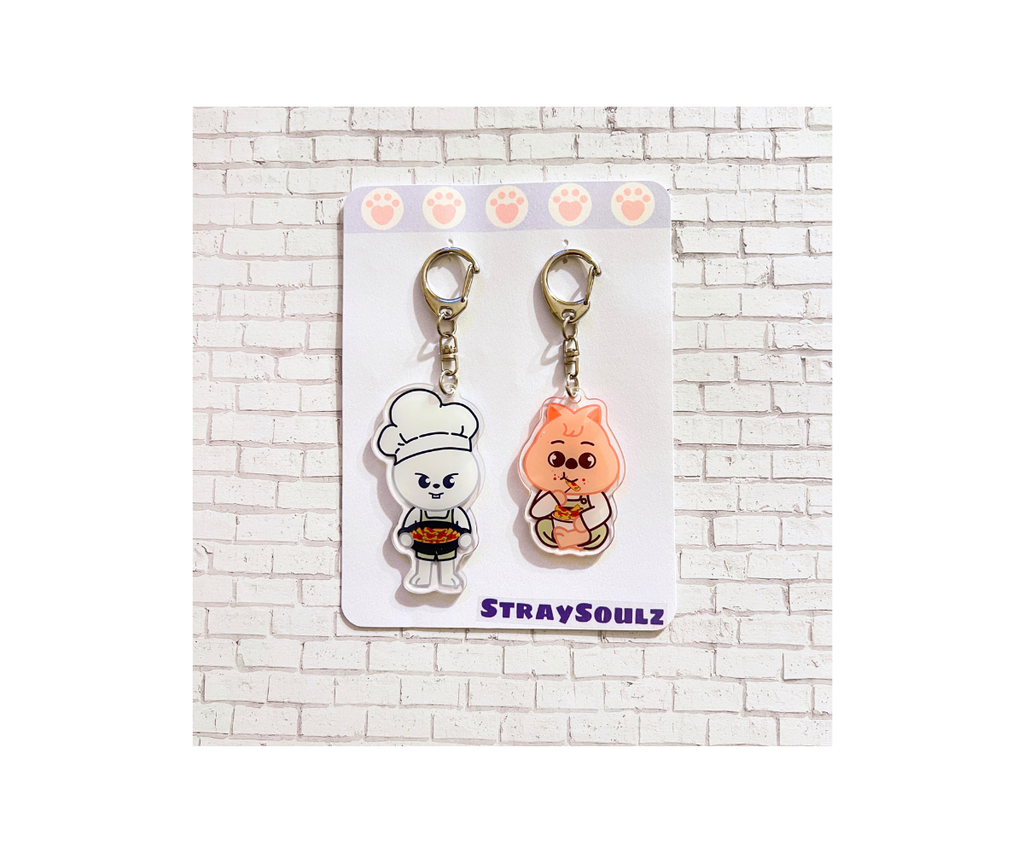 Skzoo Bake and Bite Duo Keychains