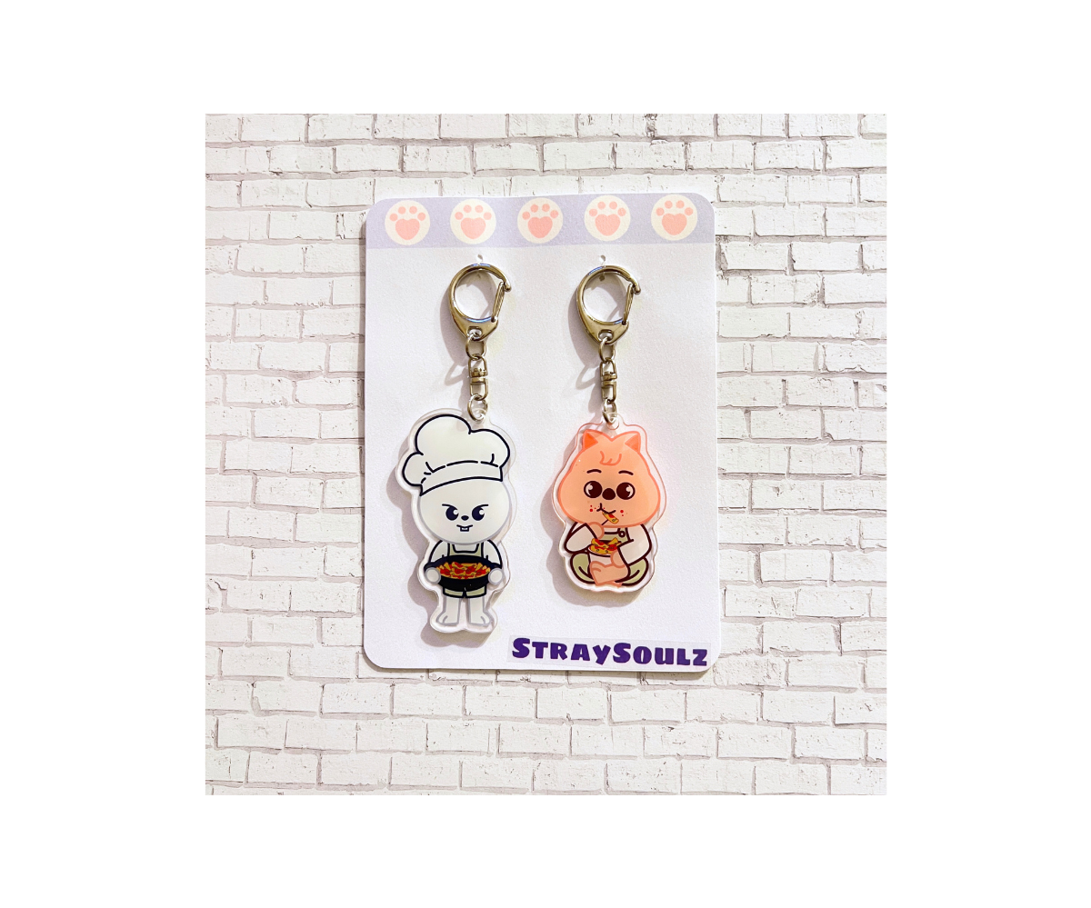 Skzoo Bake and Bite Duo Keychains