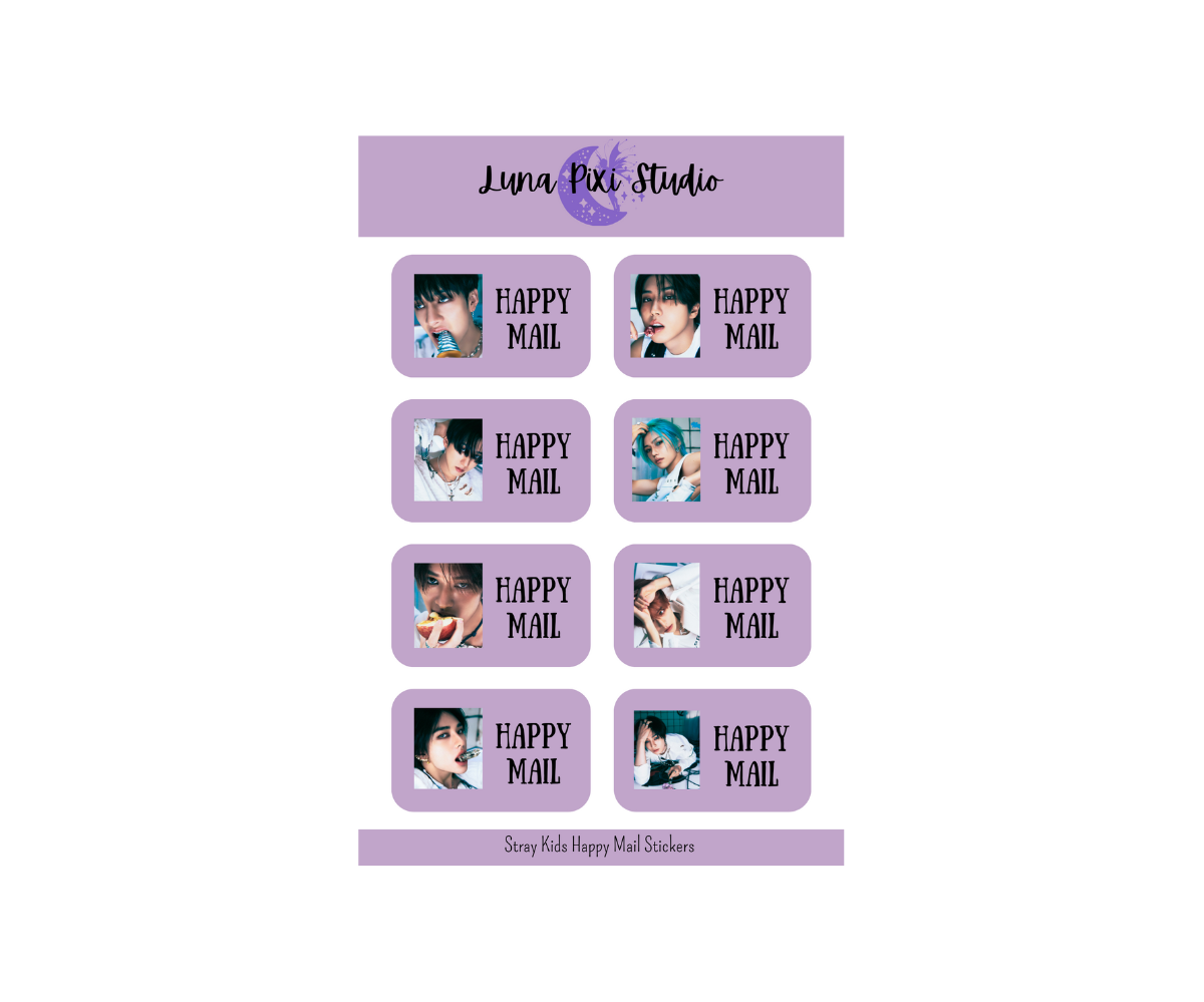SKZ Happy Mail Stickers