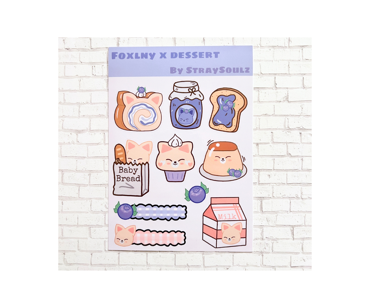 Skzoo Sticker Sheets