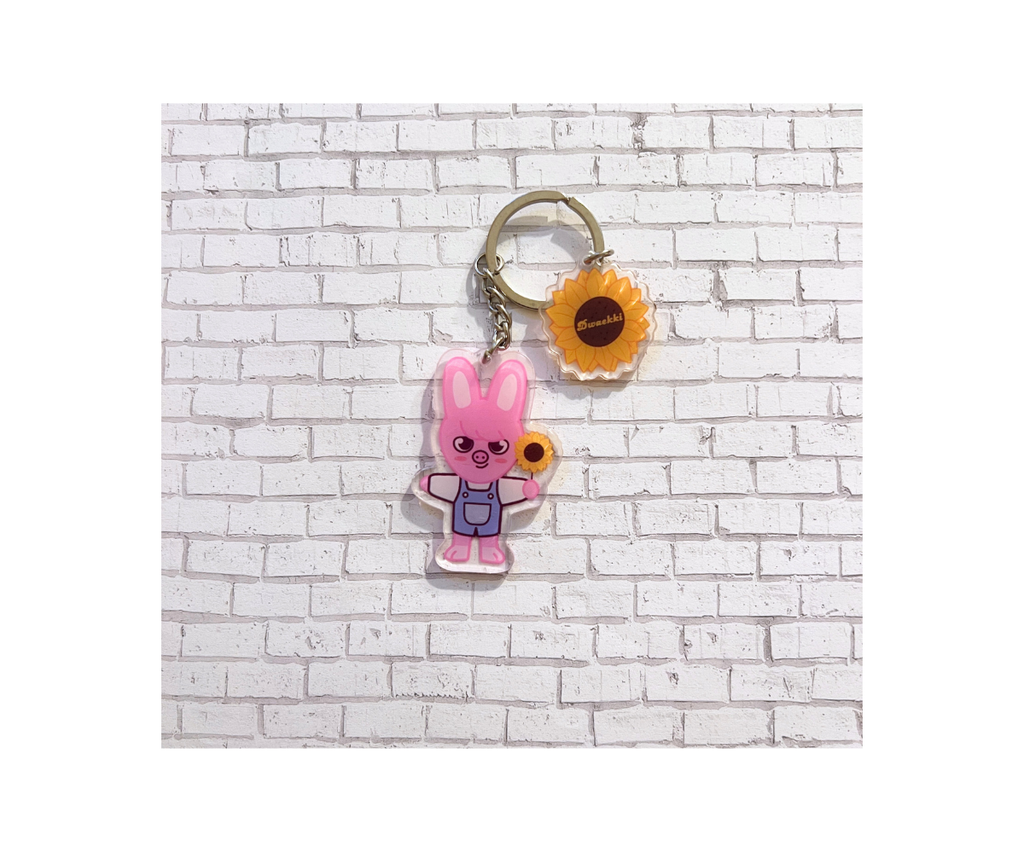 Sunflower Skzoo Keychain
