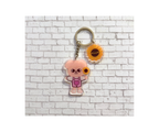 Sunflower Skzoo Keychain