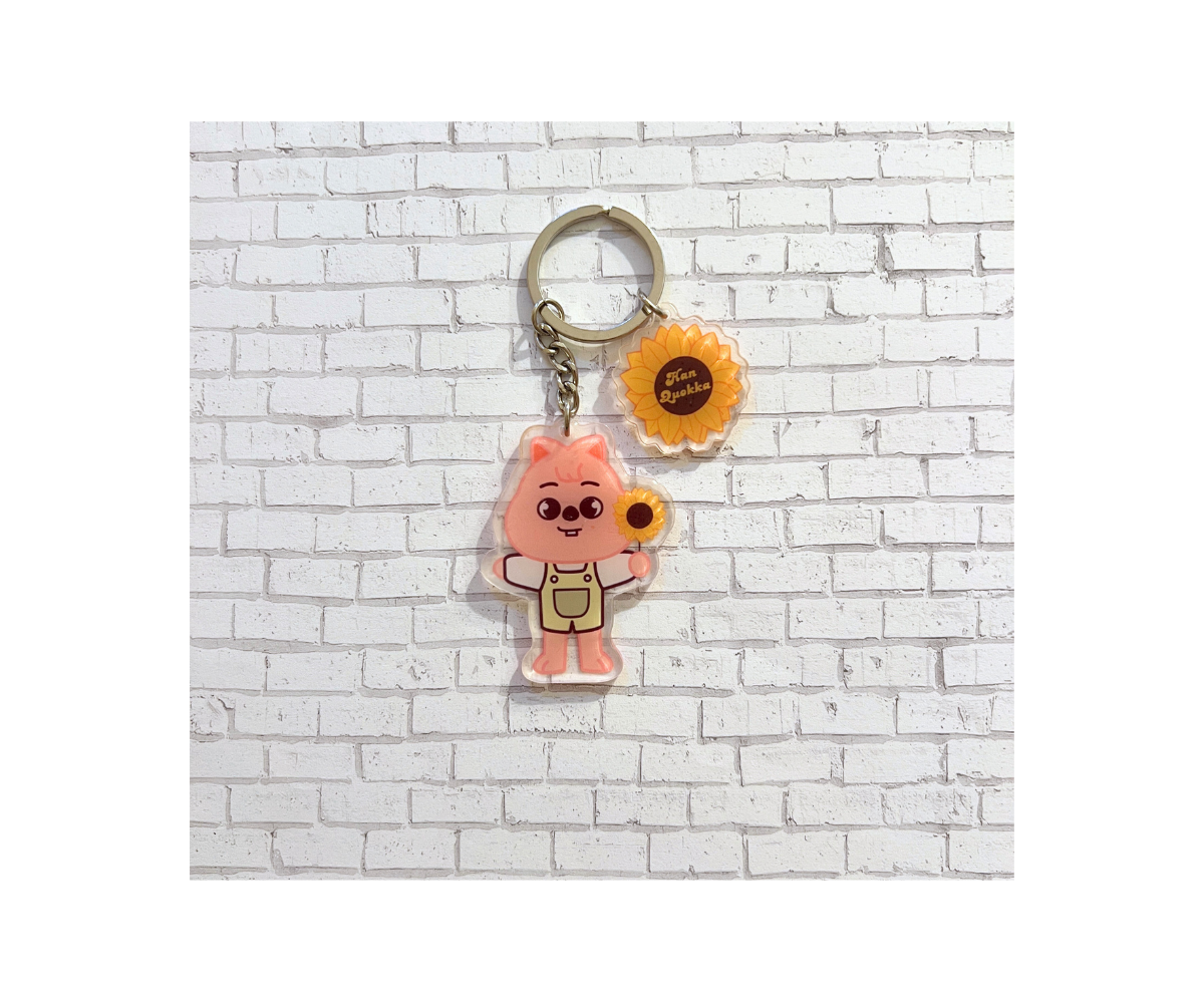 Sunflower Skzoo Keychain