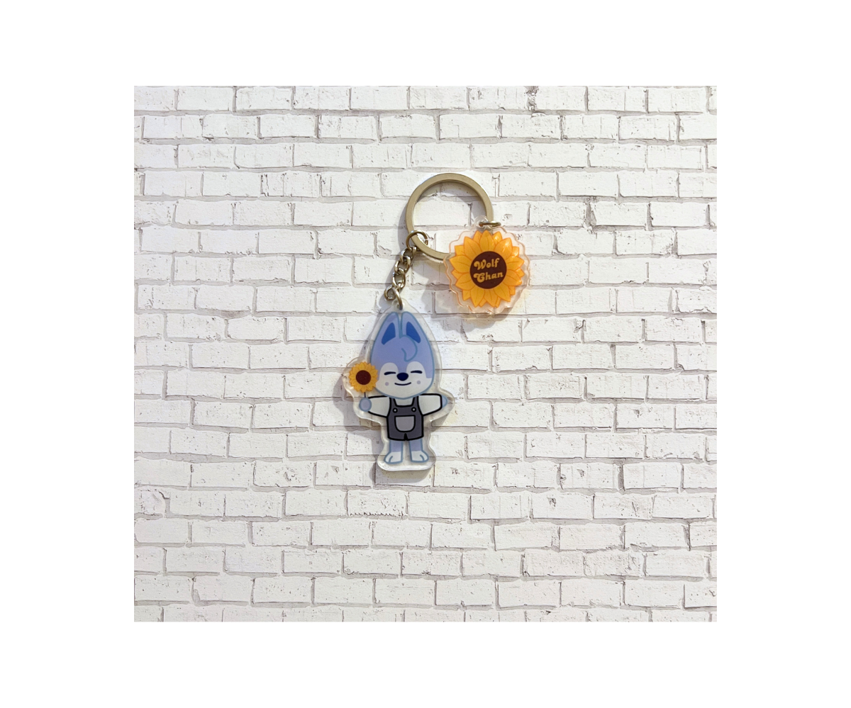 Sunflower Skzoo Keychain