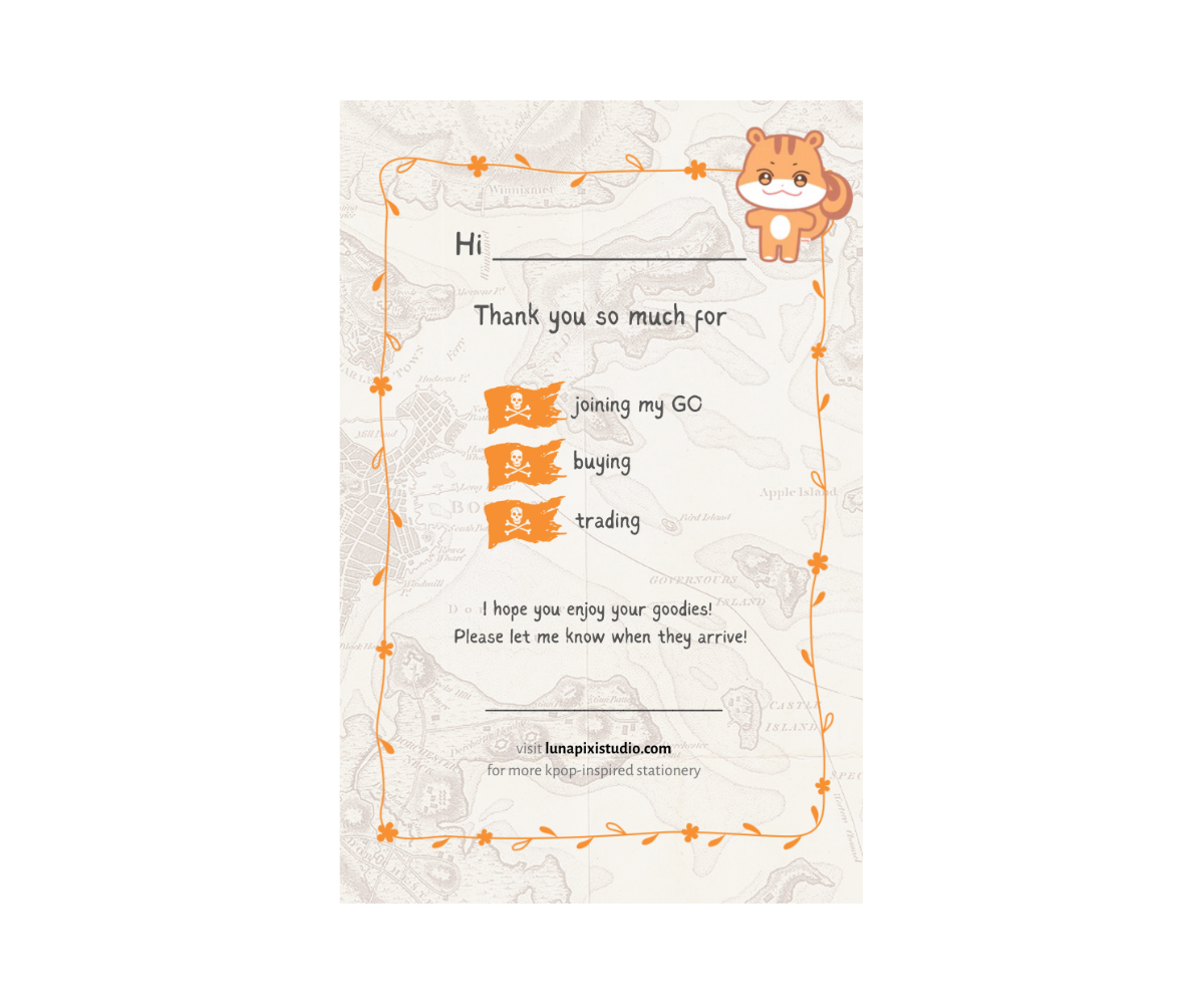 Aniteez Trading Notecards