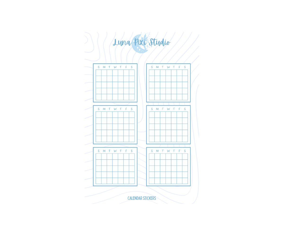 Calendar Stickers