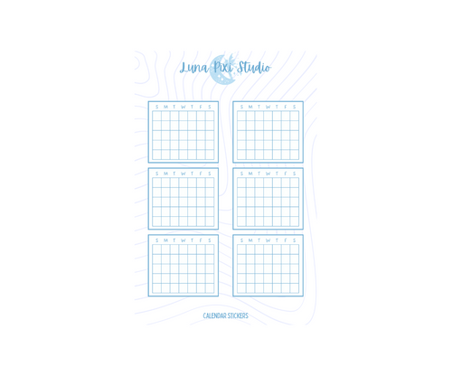 Calendar Stickers