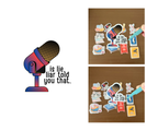 Heated Rivalry Die Cut Stickers
