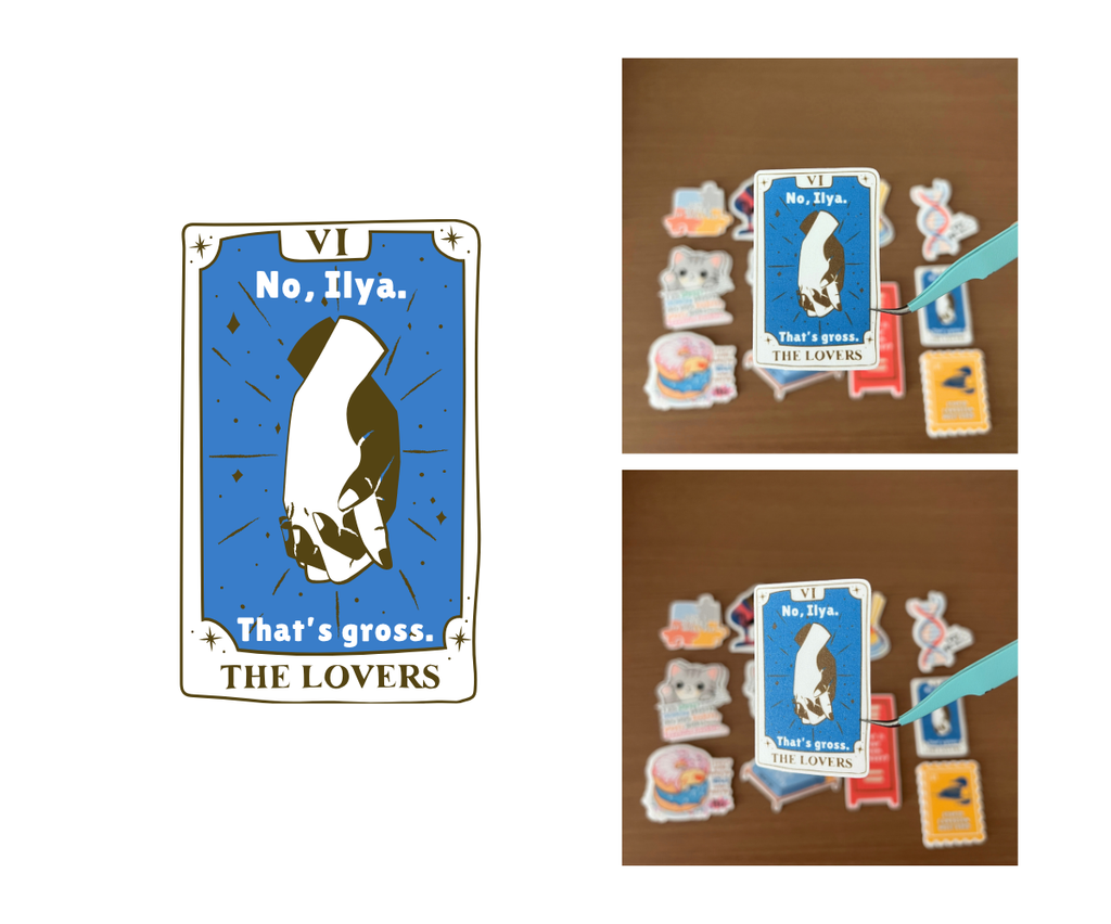 Heated Rivalry Die Cut Stickers