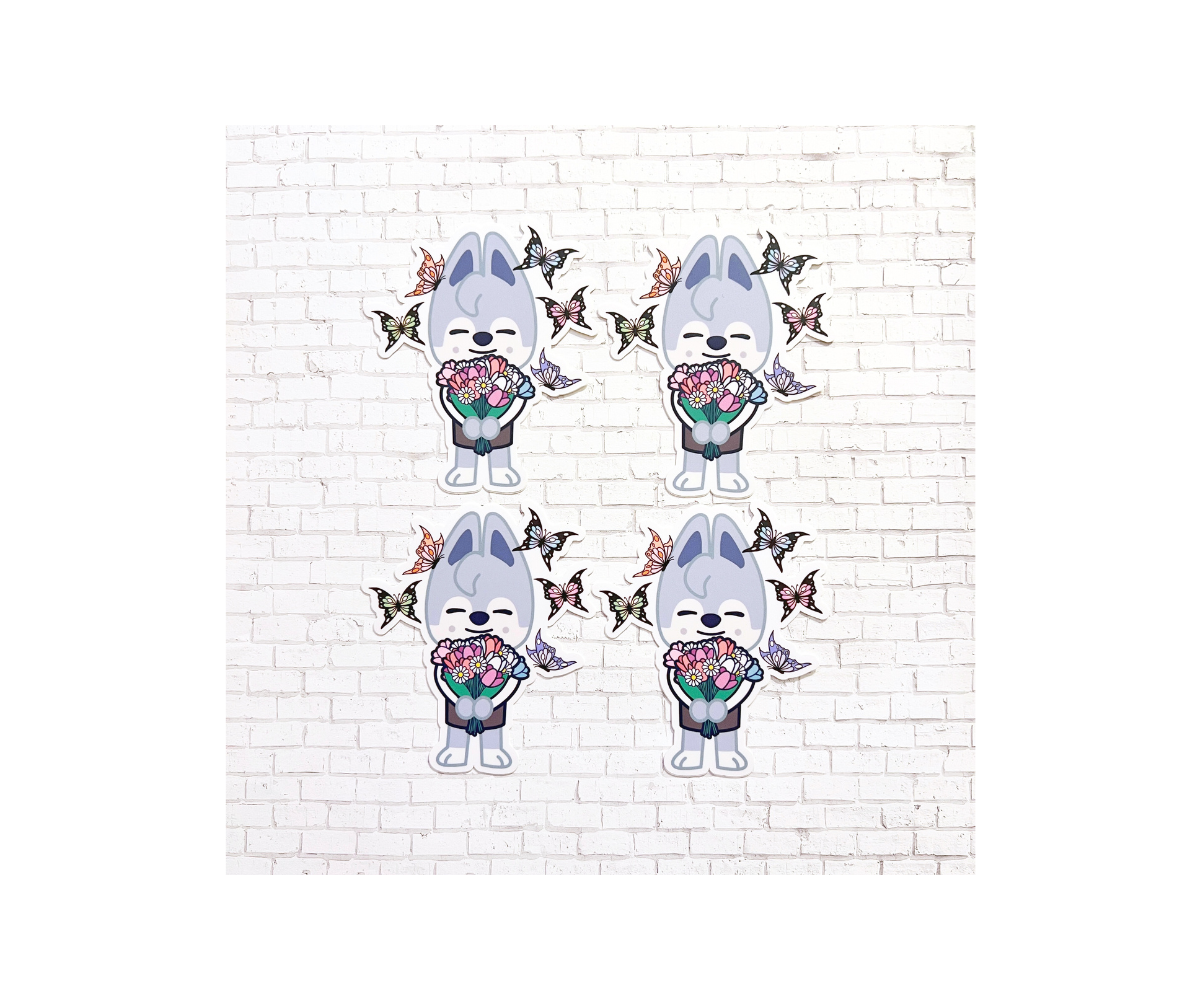Wolfchan Butterfly Sticker