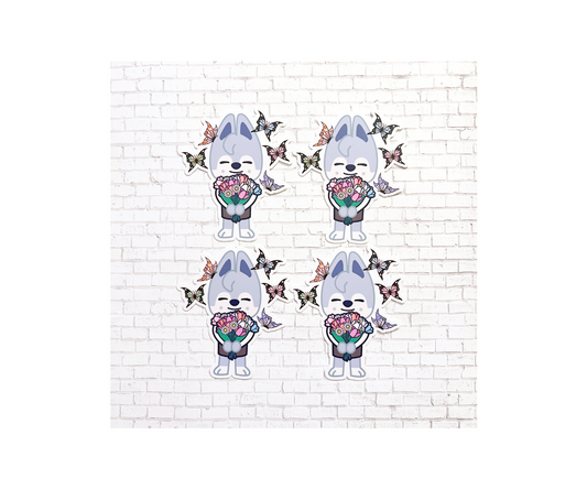 Wolfchan Butterfly Sticker